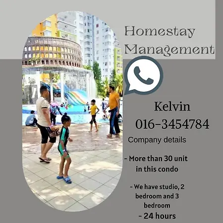 Melaka Town Area Top 1 Family Lovers Water Themepark Suites By Ggm Exterior photo